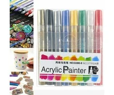 Akrilinių dažų markeriai Acrylic Painter 8 vnt.