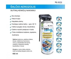 ATAKA FREEZE -50 °C šalčio aerozolis vabzdžių naikinimui, 400 ml
