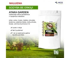 Ataka GARDEN insekticidas erkėms, uodams naikinti
