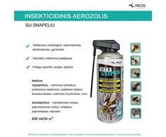 Ataka SNIPER insekticidas skraidantiems ir ropojantiems vabzdžiams, 400 ml