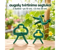 Augalų tvirtinimo segtukai, 2 dydžiai