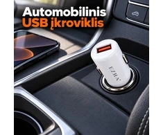 Automobilinis greitojo įkrovimo adapteris EZRA CR72 18 W