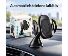 Automobilinis telefono laikiklis su siurbtuku EZRA HL129