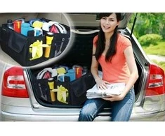 Automobilio bagažinės daiktadėžė "Smart Trunk Organizer"