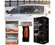 Automobilio stiklo valymo emulsija su aplikatoriumi