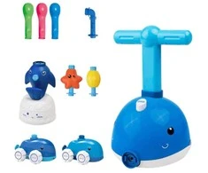 "Balionų Mašinėlės" Su Mėlyna Pompa