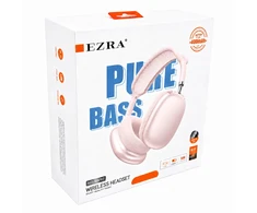 Belaidės ausinės EZRA BW97 Rožinės
