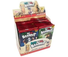 Brainrot kortos vaikams (10 kortų)