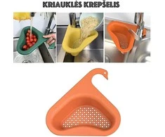 Daugiafunkcinis kriauklės krepšelis