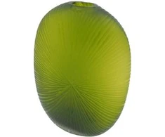 Dekoratyvinė stiklo vaza, 19×26 cm