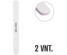 Nagų dildės 100/180 grit (2 vnt.)