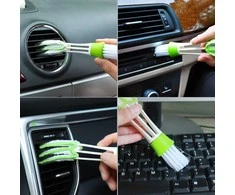 Dvigubas automobilio valymo šepetėlis