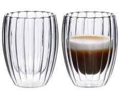Dvigubo stiklo puodelis 250ML.