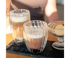Dvigubo stiklo puodelis 400ML.
