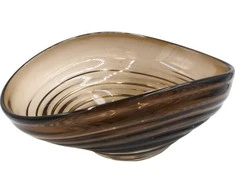 Elegantiška 36x26x14 cm stiklo lėkštė