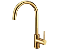Elegantiškas ir modernus ADORA Imperia U Gold virtuvinis maišytuvas
