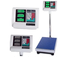 Elektroninės platforminės svarstyklės 100 kg / 20 g