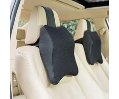 Ergonominių pagalvių rinkinys automobiliui JUODA