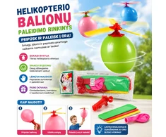 Helikopterio balionų paleidimo rinkinys