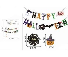 Helovino girlianda „Happy Halloween“