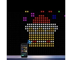 Išmani LED šviesų užuolaida „Smart Curtain“ 400 LED, multispalvė, 2×2 m