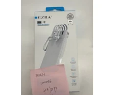 Išorinė baterija su integruotais laidais EZRA PB147-1 10 000 mAh