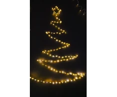 Kalėdinė LED eglutė su žvaigžde, 105 cm, šiltai balta
