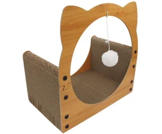 Kartoninė draskyklė katėms 40 x 25 x 40 cm