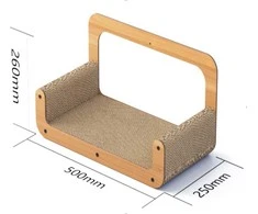 Kartoninė draskyklė katėms 40 x 25 x 40 cm