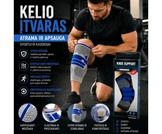 Kelio įtvaras (sutvirtintas)