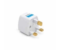 Kelioninis elektros lizdo adapteris UK → EU TR2479A