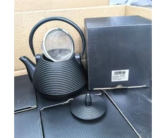 Ketaus arbatinukas su metaliniu sieteliu TR2309
