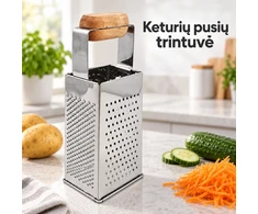 Keturių pusių nerūdijančio plieno tarka TR2300B