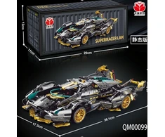 Konstruktorius sportinis automobilis konteinerio dėžutėje TR2387B