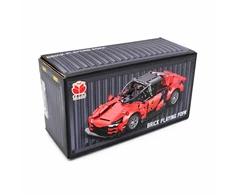 Konstruktorius sportinis automobilis konteinerio dėžutėje TR2387F