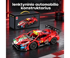 Konstruktorius sportinis lenktyninis automobilis konteinerio dėžutėje TR2387i