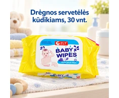Kūdikių drėgnos servetėlės 30 vnt. TR2296F