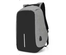 Kuprinė Su USB Lizdu - Violetinė