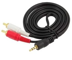 Ak233 Laidas 3,5mm - 2xRCA CINCH 1,5M