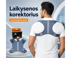 Laikysenos korektorius „Back Support Belt“ 5764