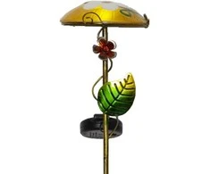 Lauko LED lempa „Salona“ su saulės baterija (44 cm)
