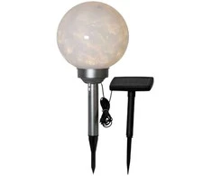 Lauko LED sodo lempa „Luna“ su saulės baterija (37 cm)