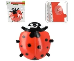 Lauko termometras su siurbtukais (ant lango)