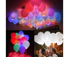 LED balionų lemputės - Geltona