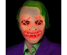 LED kaukė "Joker"
