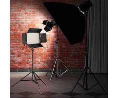 LED panelinė lempa su trikoju 800 pro KIT