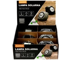 LED saulės energija maitinama sodo lempa