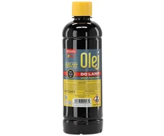 Lempų aliejus 500 ml – švarus ir stabilus degimas