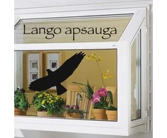 Lipdukas Apsaugai Nuo Paukščių Atsitrenkimo Į Langus