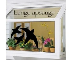 Lipdukas Apsaugai Nuo Paukščių Atsitrenkimo Į Langus
